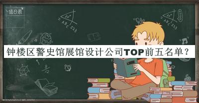 鐘樓區警史館展館設計公司TOP前五名單