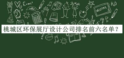 桃城區環保展廳設計公司排名前六名單